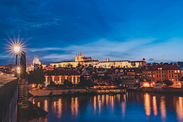 Obraz premium charles bridge city