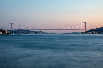 Istanbul Bosphorus Bridge city landscape