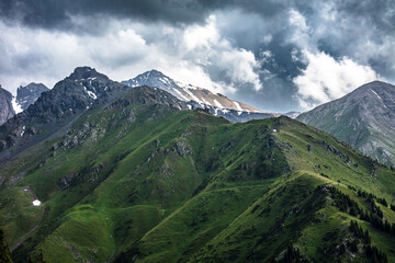 landscape with clouds