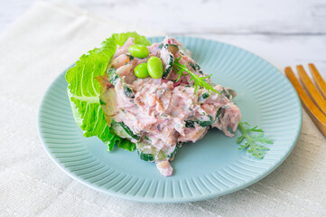 ビーツ入りポテトサラダ