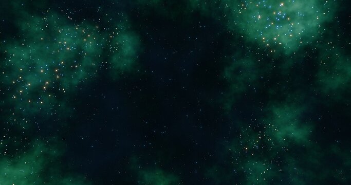 Nebula background. Galaxy in the universe. 3d rendering.