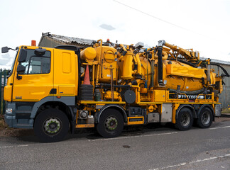 Sewage Waste Disposal Truck