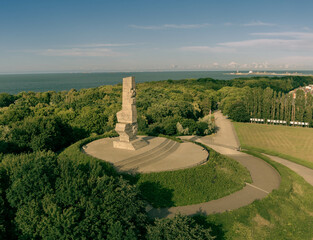 westerplatte from above
