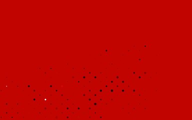 Light Yellow, Orange vector texture with disks.