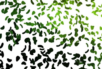 Light Silver, Gray vector texture with random forms.