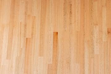 table top in glued beech slats varnished in transparent color. vector wood background texture