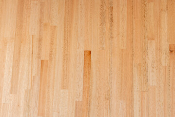 Fototapeta premium table top in glued beech slats varnished in transparent color. vector wood background texture