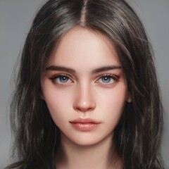 Obraz premium cute and pretty girl