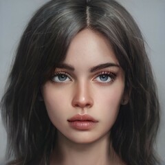 Obraz premium cute and pretty girl