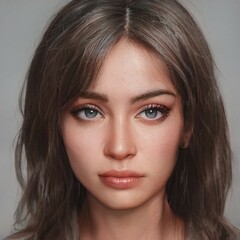 Obraz premium cute and pretty girl