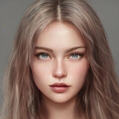 Obraz premium cute and pretty girl