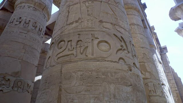 Karnak, temple of Amon Ra, Luxor, ancient Egypt