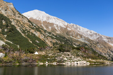 Landscape near Banderitsa River at Pirin Mountain, Bulgaria