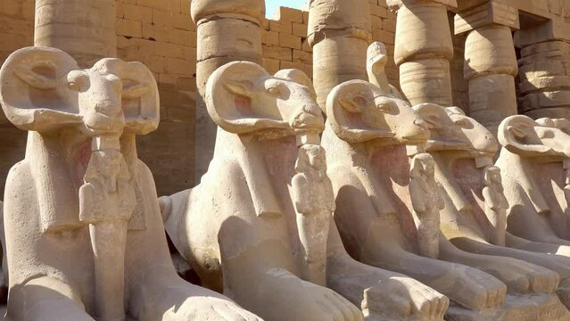 Karnak, temple of Amon Ra, Luxor, ancient Egypt