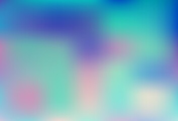 Fototapeta premium Light BLUE vector blurred and colored template.
