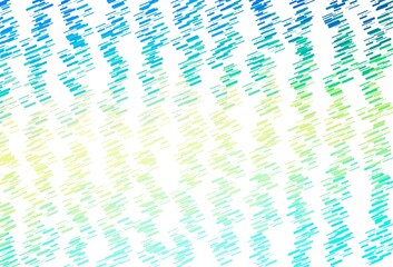 Light Blue, Yellow vector texture with colorful lines.