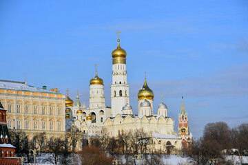 Fototapeta na wymiar Moscow Kremlin architecture. 