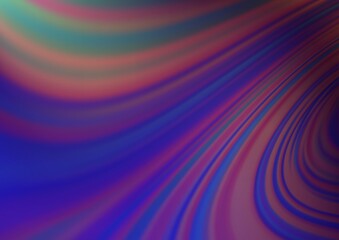 Dark Purple vector blurred bright background.