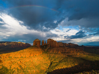 Cathedral Rock Rainbow