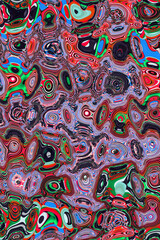 Abstract and contemporary digital art design