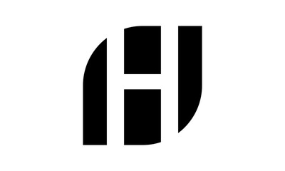 icon H letter alphabet logo