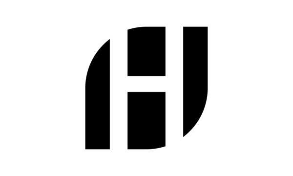 icon H letter alphabet logo