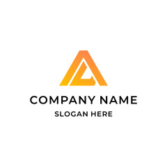 simple letter AC logo design