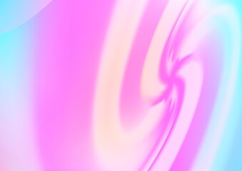 Light Pink, Blue vector background with bent lines.