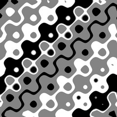 Abstract and contemporary Mediterranean pattern