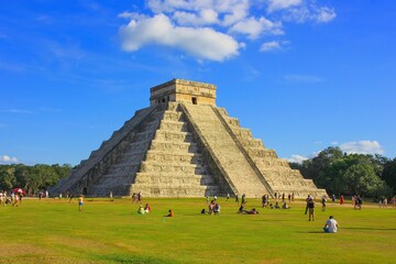 The main ancient Mayan civilization ruin is the Chichen Itza Pyramid or El Castillo castle or...