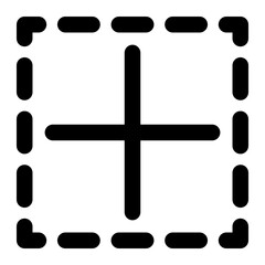 border glyph icon