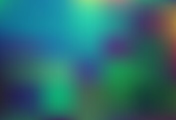 Light Blue, Green vector blurred shine abstract pattern.