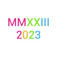 Roman numerals of two thousand twenty-three 2023
