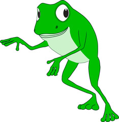 Obraz premium frog cartoon