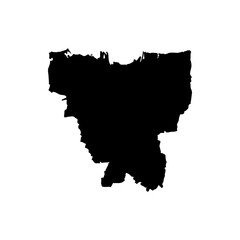 Fototapeta premium Jakarta Map Icon Vector For The Best Jakarta Map Logo Illustration