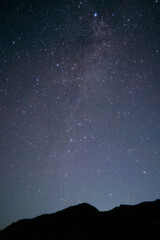 Queen Cassiopeia in the Milky way, 4 July 2022