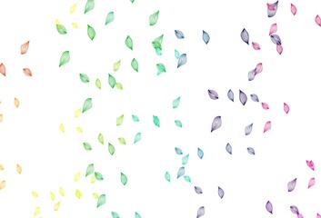 Light Multicolor, Rainbow vector sketch cover.