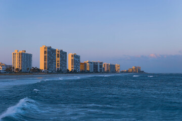 Naklejka premium city skyline