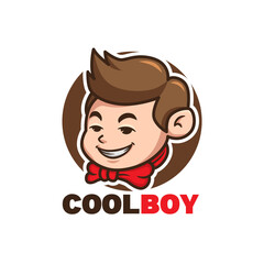 Cool Boy Logo Template