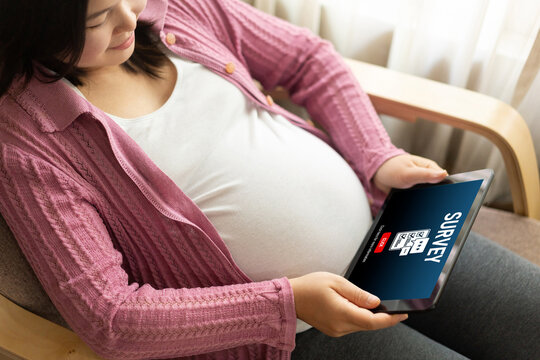 Online survey form for modish digital information collection on the internet network