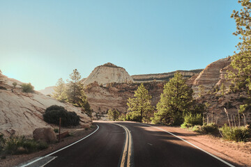Sunrise in Zion National Park