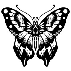 Butterfly doodle, Butterfly zentangle