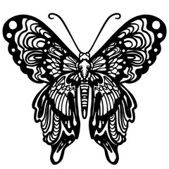 butterfly doodle, butterfly mandala, butterfly hand draw, butterfly line art, butterfly floral, butterfly coloring, doodle butterfly, mandala butterfly, butterfly coloring book, butterfly flower, inse