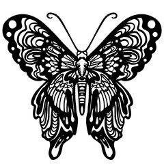 butterfly doodle, butterfly mandala, butterfly hand draw, butterfly line art, butterfly floral, butterfly coloring, doodle butterfly, mandala butterfly, butterfly coloring book, butterfly flower, inse