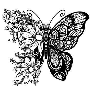 Butterfly Doodle