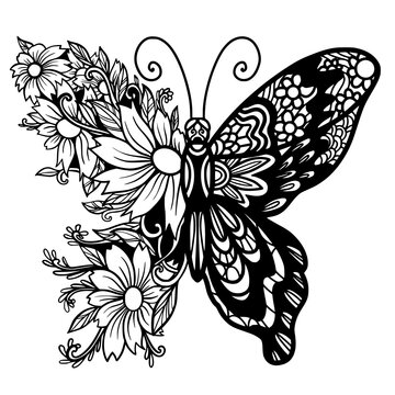 Butterfly Doodle