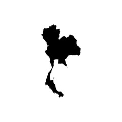 Thailand Map Icon Vector For The Best Thailand Map Logo Illustration