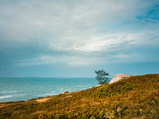 Landscape with sea and sky