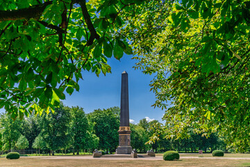 Obelisk auf dem Löwenwall in Braunschweig