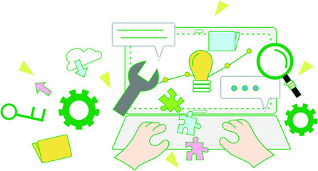 ソフトウエア開発（グリーン）